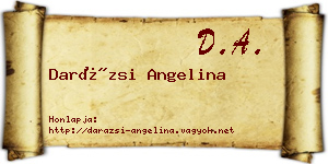 Darázsi Angelina névjegykártya